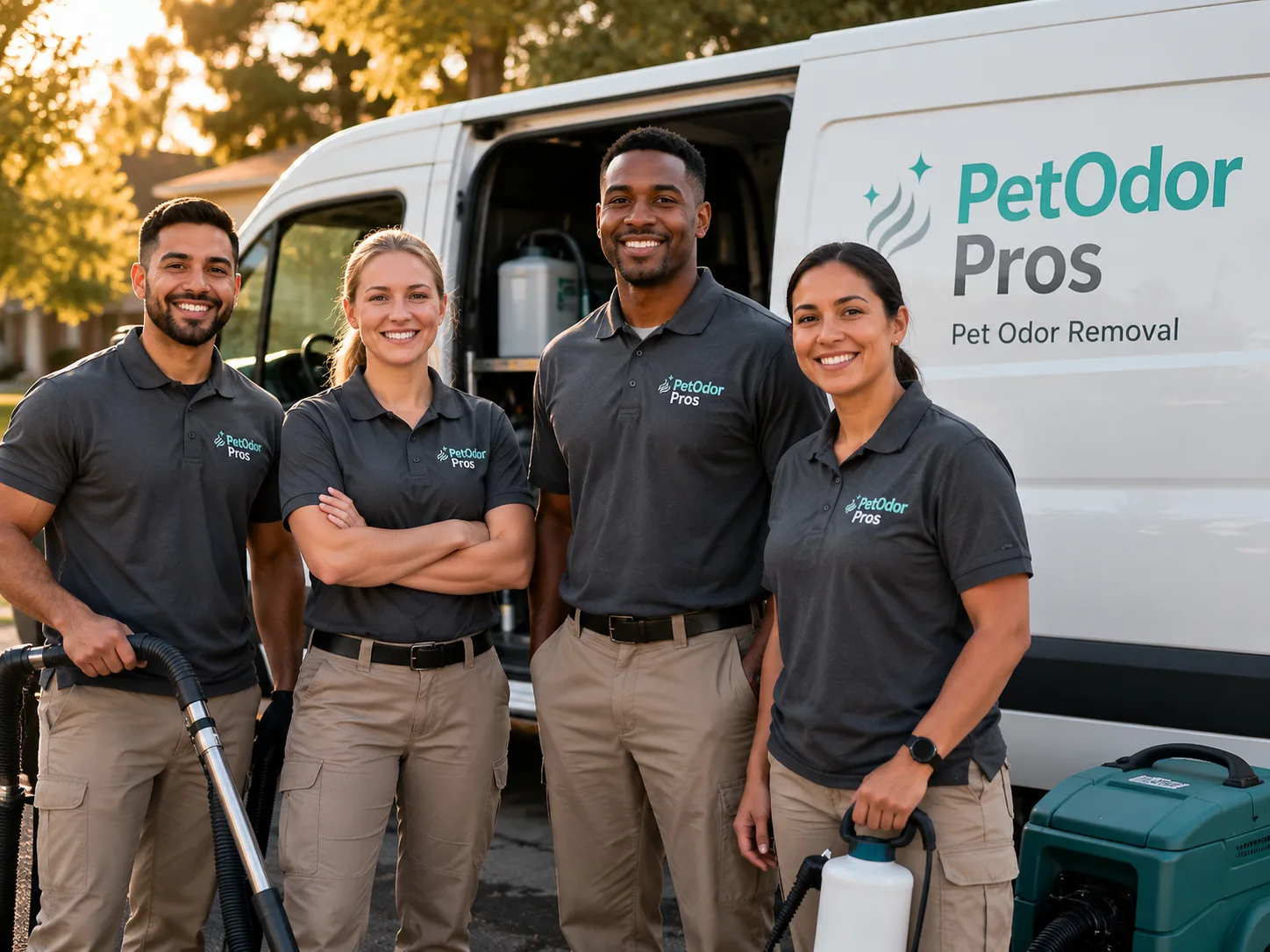 Pet Odor Removal team serving Bella Vista, CA